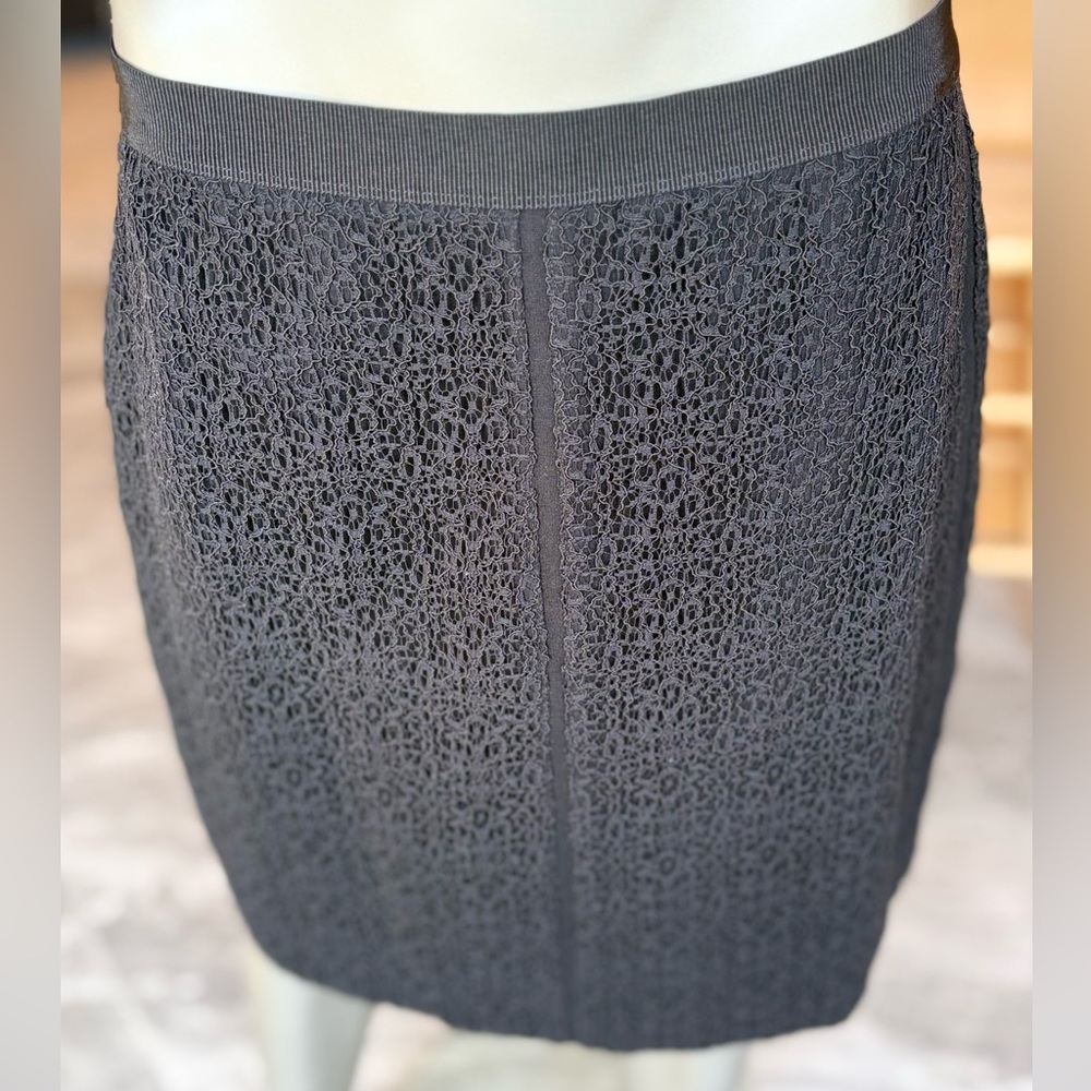 Elegant Black Lace Skirt